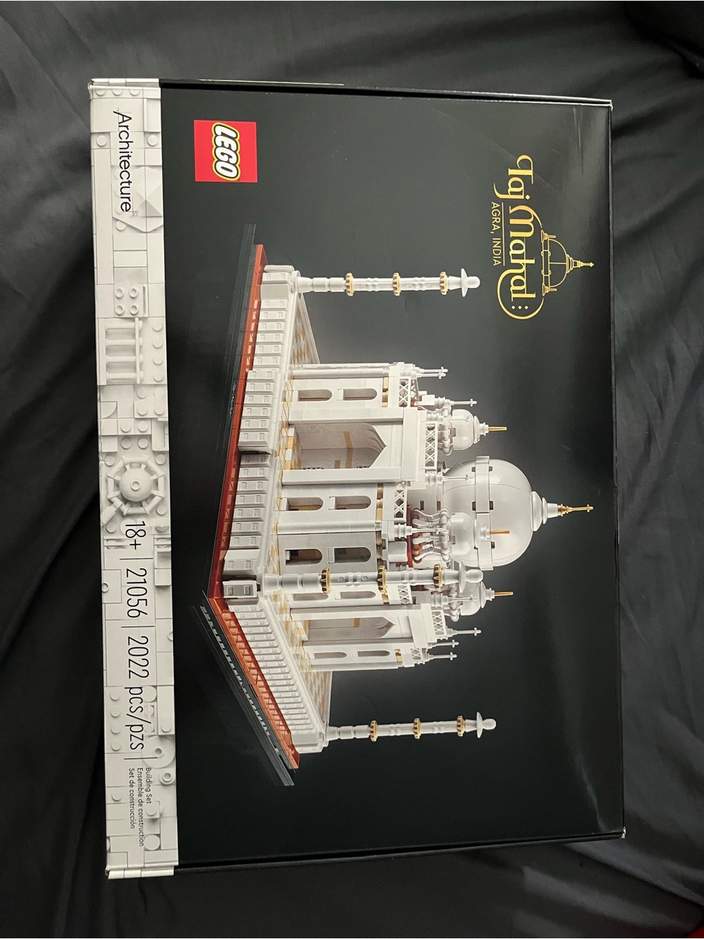 LEGO Taj Mahal Architecture Set - White & Gold Accents